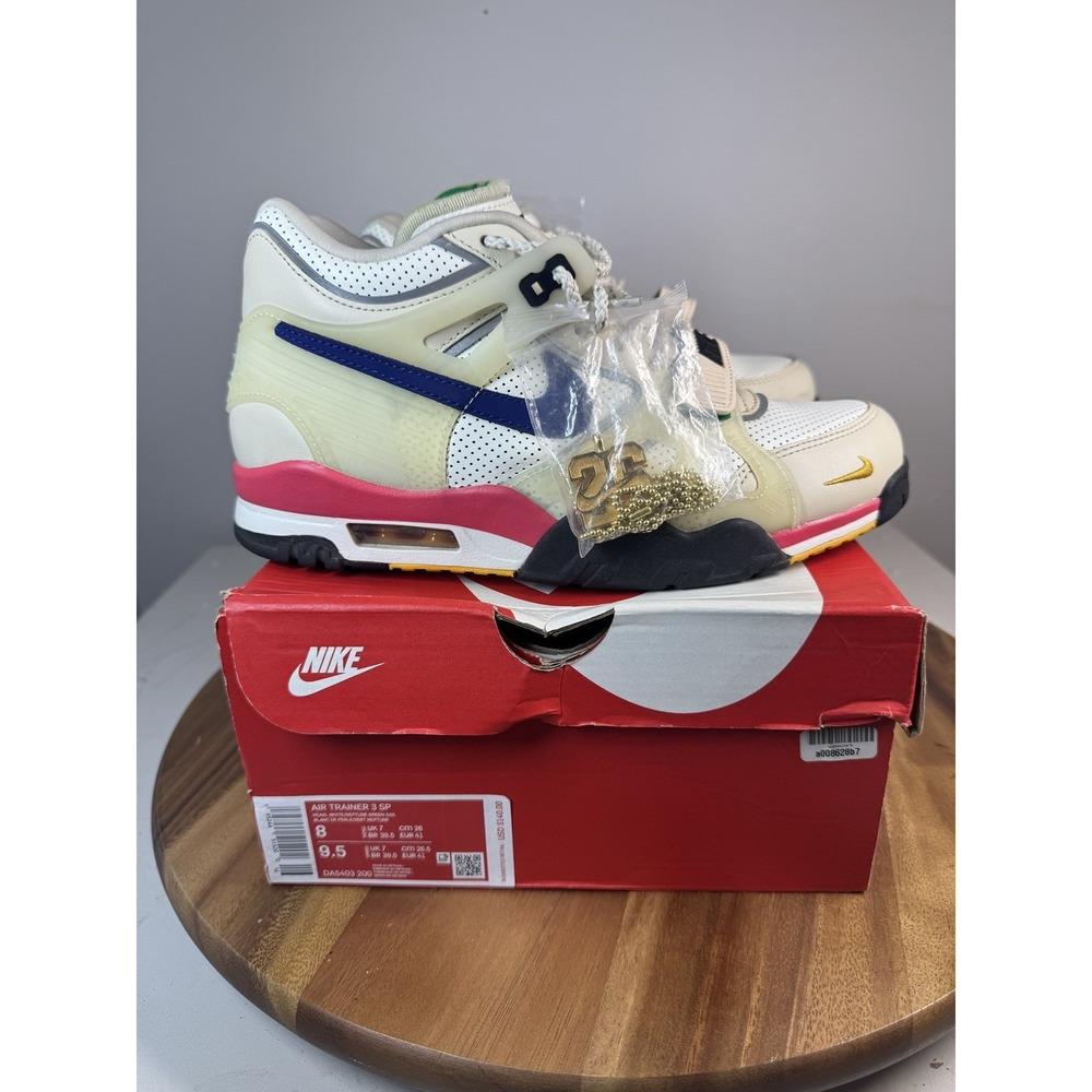 Saquon Barkley x Nike Air Trainer 3 III New York City Sz 8 Sneakers DA5403-200